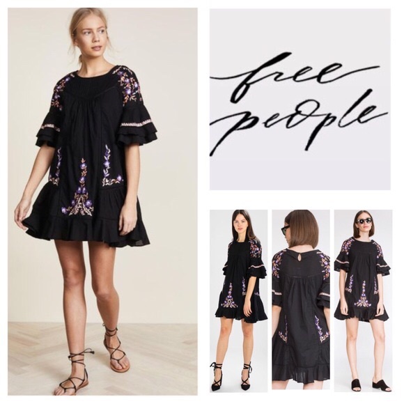 Free People Dresses & Skirts - Free People Pavlo baby dress boho EUC sz medium